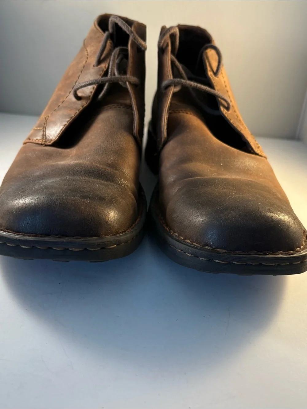 Born Harrison Mens Size 9.5 Brown Leather Lace Up Ankle Chukka Boots Shoes‎ h32706-002.jpg?w=500&h=500&  main image 3